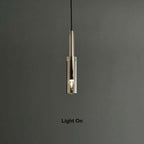 Smokey Gray Modern Aluminum Armed Sconce with Black Acrylic Shade