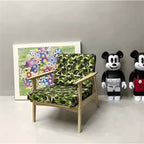Solid Wood Camo Sofa Series With Washable Canvas for Home and Studio