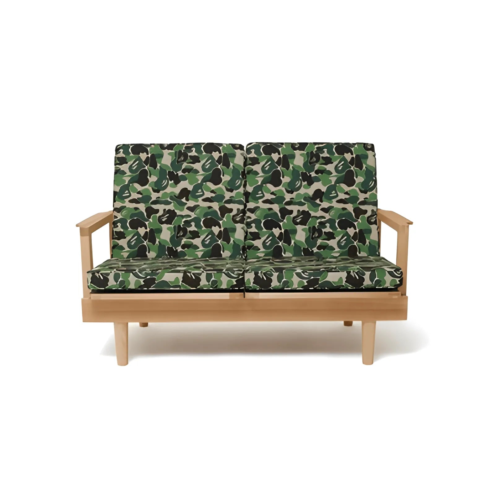 Solid Wood Camo Sofa Series With Washable Canvas for Home and Studio Secondary image