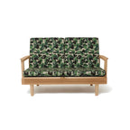 Solid Wood Camo Sofa Series With Washable Canvas for Home and Studio