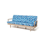 Solid Wood Camo Sofa Series With Washable Canvas for Home and Studio