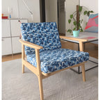 Solid Wood Camo Sofa Series With Washable Canvas for Home and Studio