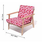 Solid Wood Camo Sofa Series With Washable Canvas for Home and Studio Dimensions
