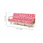 Solid Wood Camo Sofa Series With Washable Canvas for Home and Studio Dimensions