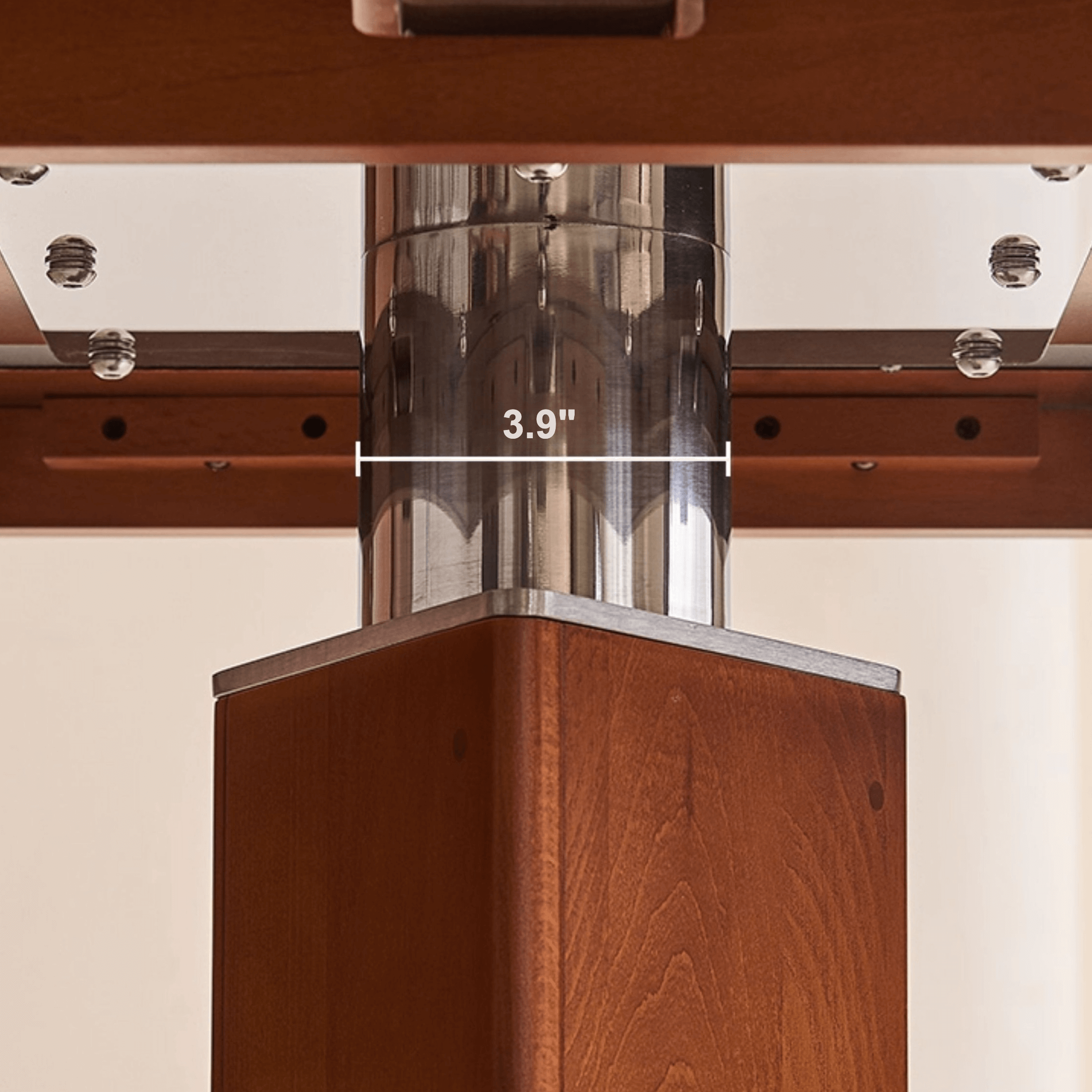 Solid Wood Convertible Foldable Dining Table, Square to Round