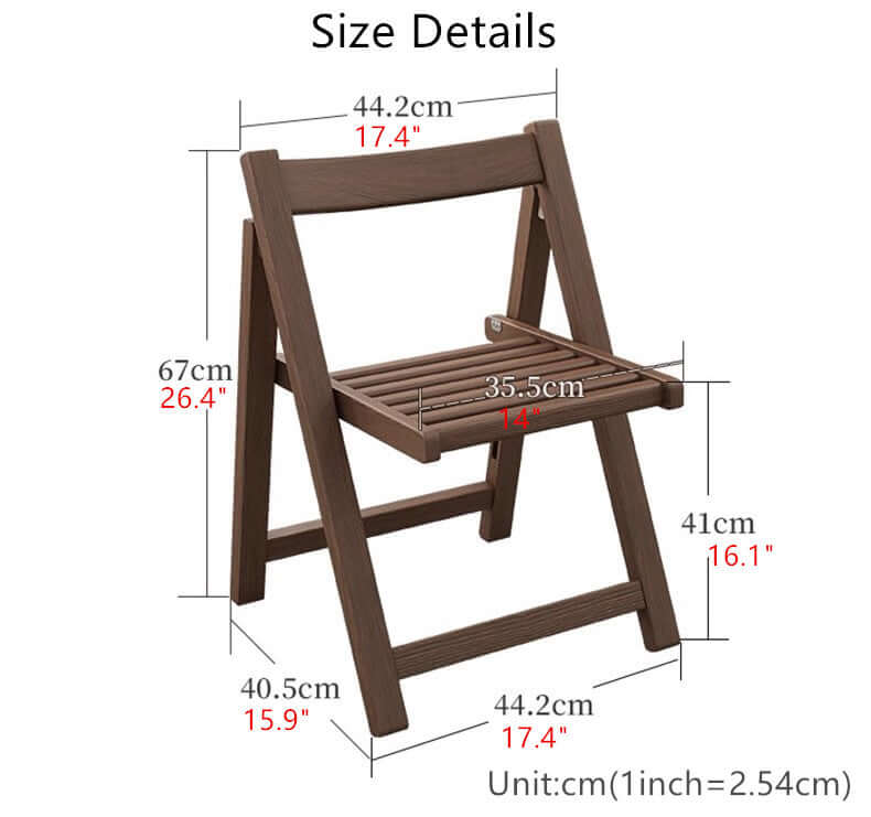 Solid Wood Dining Set - Walnut, 55in Table + 4 Chairs