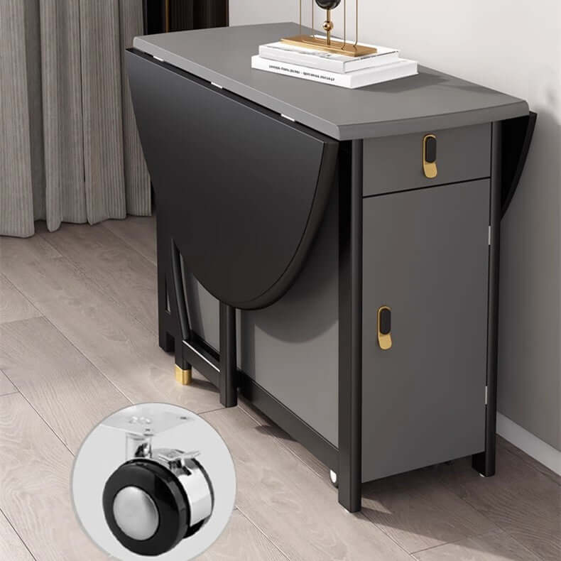 Esstisch-Set aus Massivholz mit Klapptisch & Stühlen Zweitbild