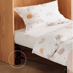 Solid Wood Foldable Desk & Hidden Bed - Small Size