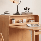 Solid Wood Foldable Desk & Hidden Bed - Small Size