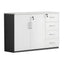 Solid Wood Locking Storage Credenza File Cabinet Series