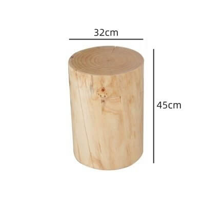 Solid Wood Stool with Unique Design for Modern Spaces
