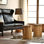 Solid Wood Stool with Unique Design for Modern Spaces