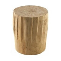 Solid Wood Stool with Unique Design for Modern Spaces