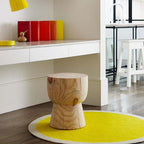 Solid Wood Stool with Unique Design for Modern Spaces Main Product Image