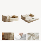 Space-Saving Modular Sofa Bed For Small Apartments