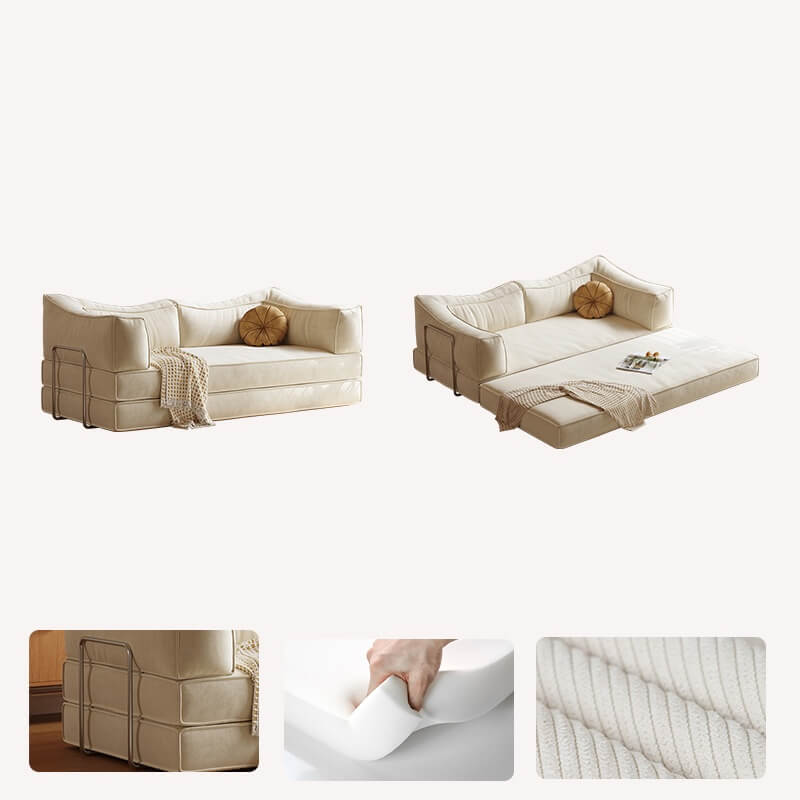 Space-Saving Modular Sofa Bed For Small Apartments