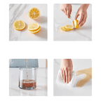 Space-Saving Nesting Side Tables with Brake Casters and Open Cabinet Storage