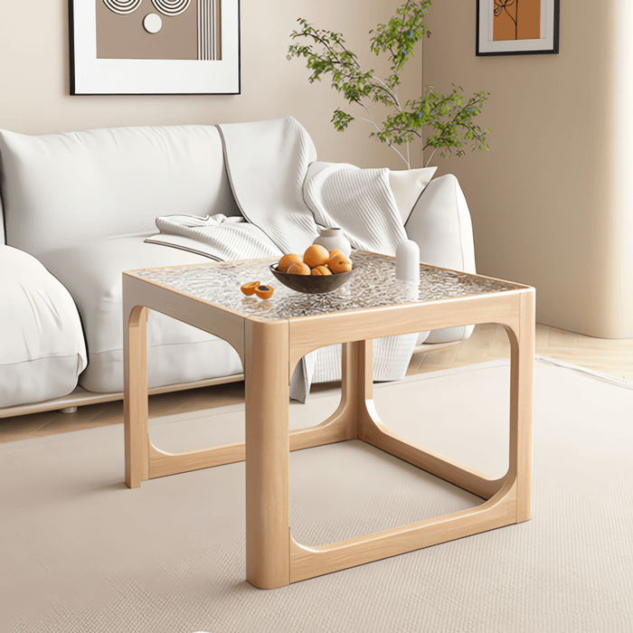 Space-Saving Nesting Side Tables with Brake Casters and Open Cabinet Storage