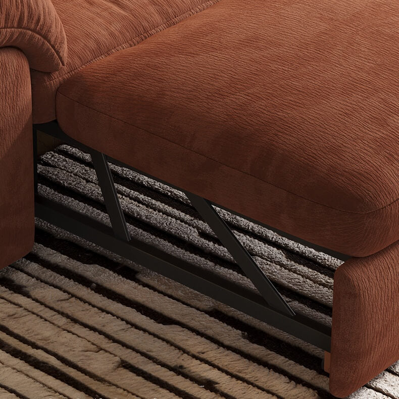 Space-Saving Sofa Bed With Carbon Steel Frame