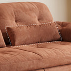 Space-Saving Sofa Bed With Carbon Steel Frame