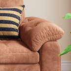 Space-Saving Sofa Bed With Carbon Steel Frame