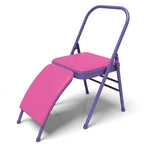 Space-Saving Yoga Folding Chair For Pilates Support And Home Practice