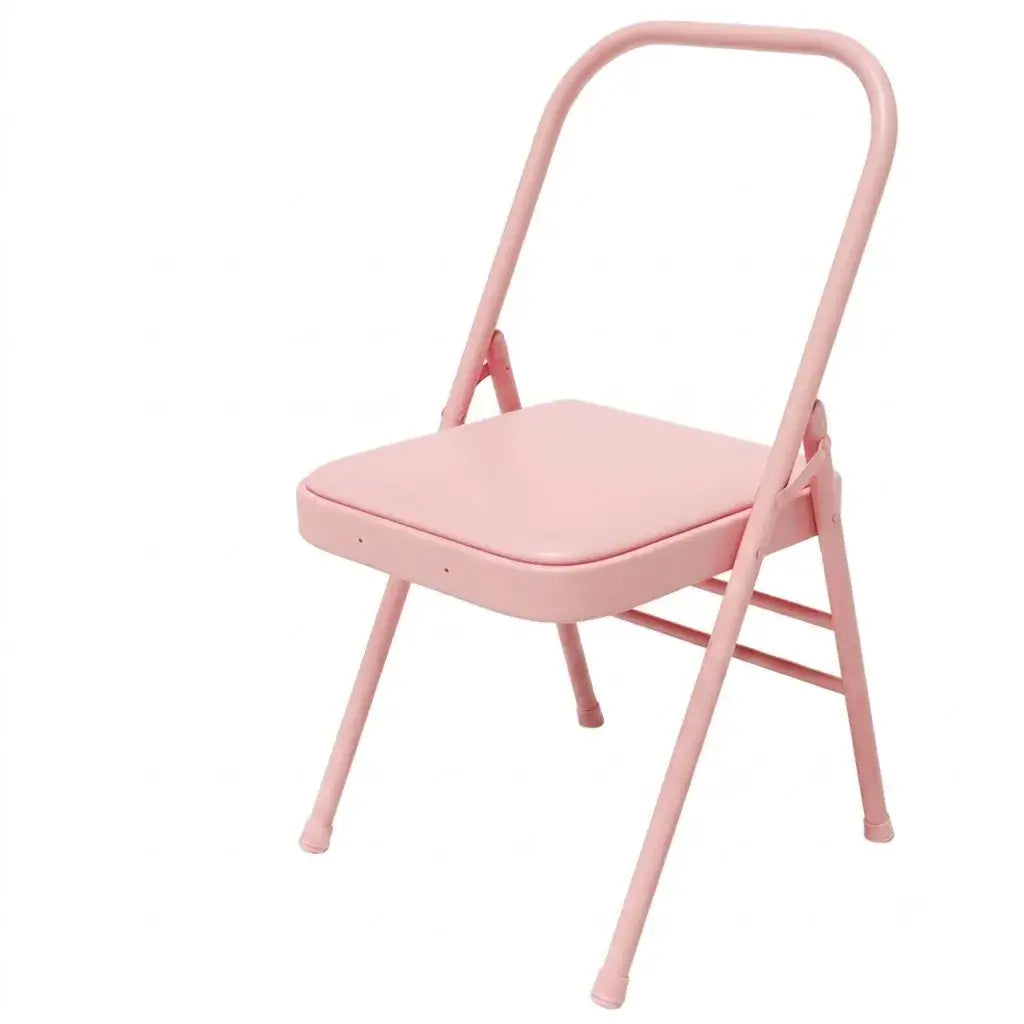 Space-Saving Yoga Folding Chair For Pilates Support And Home Practice
