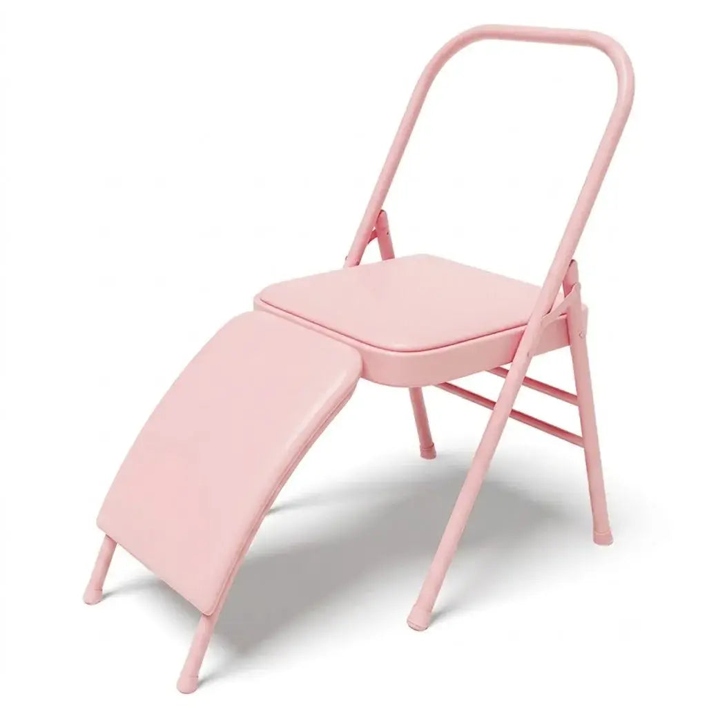 Space-Saving Yoga Folding Chair For Pilates Support And Home Practice