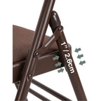 Space-Saving Yoga Folding Chair For Pilates Support And Home Practice