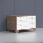 Steel Filing Cabinet Series With Soft-Close Drawers And Key Lock