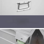 Steel Filing Cabinet Series With Soft-Close Drawers And Key Lock