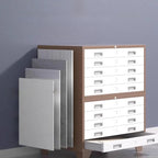 Steel Filing Cabinet Series With Soft-Close Drawers And Key Lock