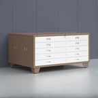 Steel Filing Cabinet Series With Soft-Close Drawers And Key Lock