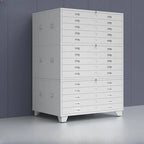 Steel Filing Cabinet Series With Soft-Close Drawers And Key Lock