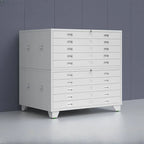 Steel Filing Cabinet Series With Soft-Close Drawers And Key Lock