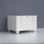 Steel Filing Cabinet Series With Soft-Close Drawers And Key Lock