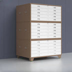 Steel Filing Cabinet Series With Soft-Close Drawers And Key Lock