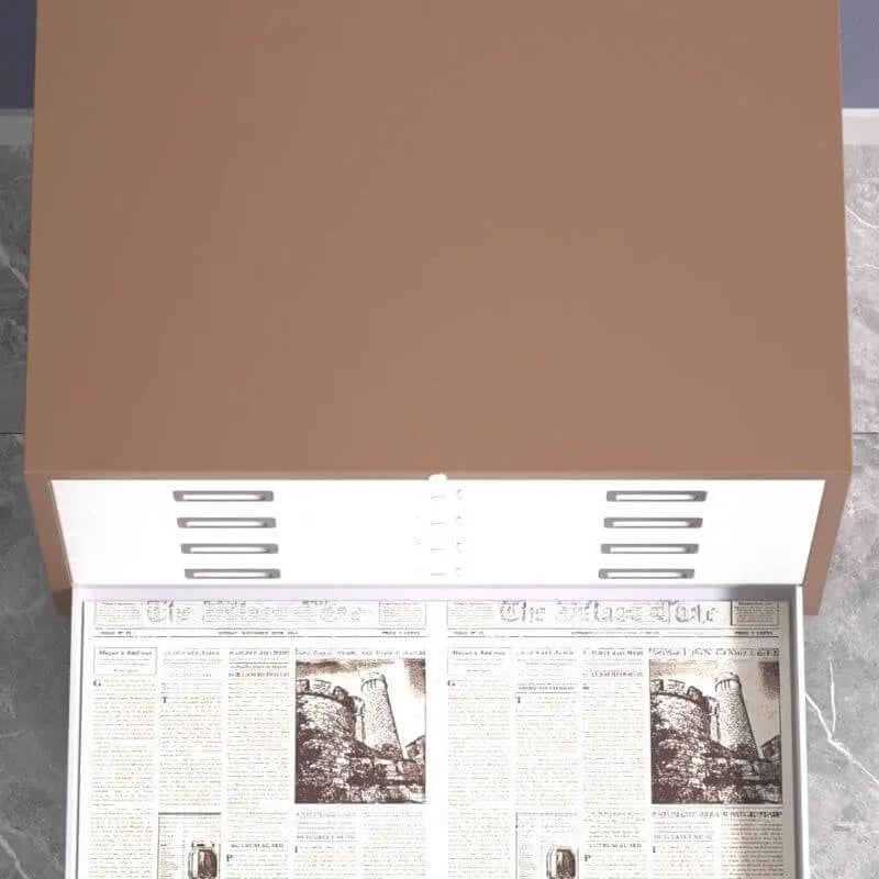 Steel Filing Cabinet Series With Soft-Close Drawers And Key Lock