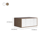 Steel Filing Cabinet Series With Soft-Close Drawers And Key Lock Dimensions