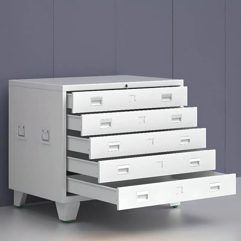 Steel Filing Cabinet Series With Soft-Close Drawers And Key Lock Main Product Image