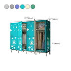 Steel Kids Wardrobe Armoire With Illustrated Doors And Shelves Dimensions