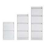 Steel Locking Filing Cabinet Series With Clean-Lined Office Storage