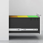 Steel Locking Filing Cabinet Series With Clean-Lined Office Storage