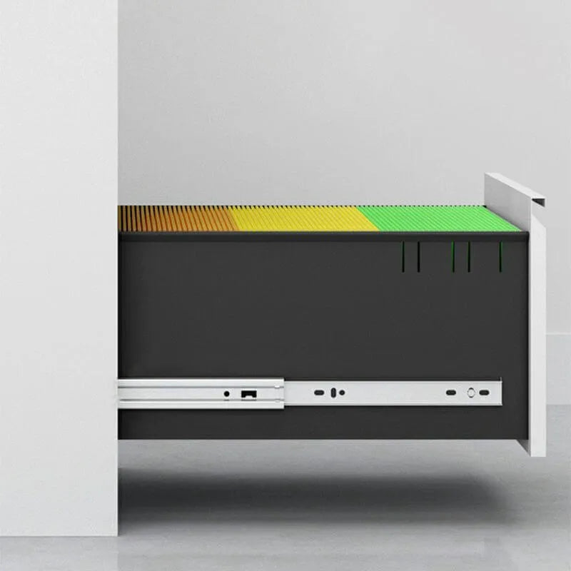 Steel Locking Filing Cabinet Series With Clean-Lined Office Storage