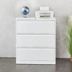 Steel Locking Filing Cabinet Series With Clean-Lined Office Storage