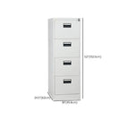 Steel Locking Filing Cabinet Series With Clean-Lined Office Storage Dimensions