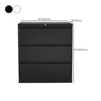 Steel Locking Filing Cabinet Series With Clean-Lined Office Storage Dimensions
