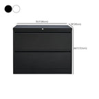 Steel Locking Filing Cabinet Series With Clean-Lined Office Storage Dimensions