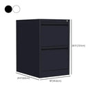 Steel Locking Filing Cabinet Series With Clean-Lined Office Storage Dimensions