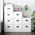 Steel Locking Filing Cabinet Series With Clean-Lined Office Storage Main Product Image